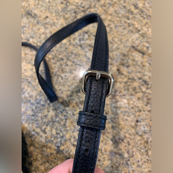 Kate Spade Black Leather Crossbody Purse Kate Spade McCall Street Carli - Picture 8 of 13